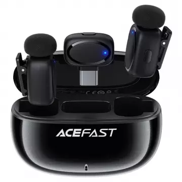 Бездротовий петличний мікрофон ACEFAST [R2] Wireless Magnetic Lavalier Microphones