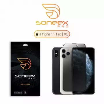 Захисне скло Soneex Pro для iPhone X/Xs/11 Pro 2.5D Anti Peep