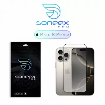 Захисне скло Soneex Pro для iPhone 16 Pro Max 2.5D Full Screen