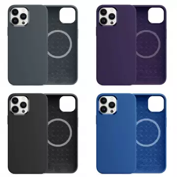 Чохол Comma для iPhone 15 Pro Max Magnetic Silicone Nature Series