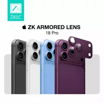 Захисне скло ZK для камери iPhone 18 Pro Armored Lens Protection Glass