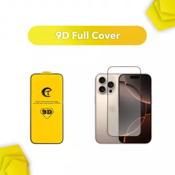 Захисне скло 9D для iPhone 16 Pro Full Cover [без упаковки]