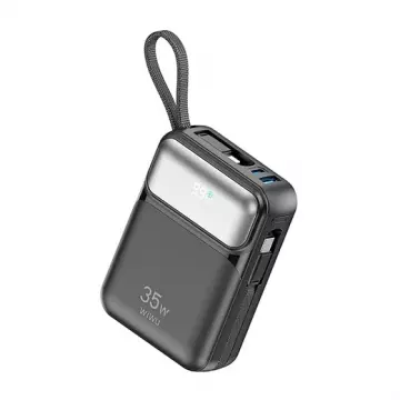 PowerBank WIWU [Wi-P036] Galaxy 20000mAh 35W [with Built-in cables USB-C+Lightning]