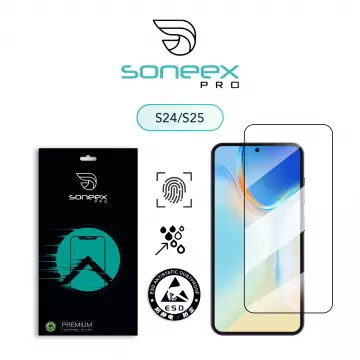 Захисне скло Soneex Pro для Samsung Galaxy S24/S25 2.5D Full Screen