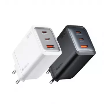 Адаптер Mcdodo [CH-0120] Mini Fast Charger 2xUSB-C+USB 100W