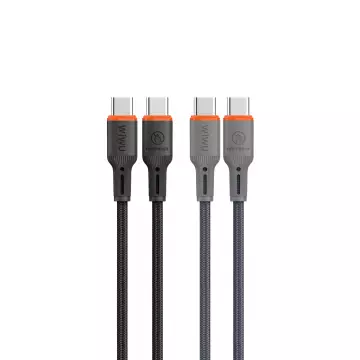 Кабель WIWU [Wi-C098] FlameGuard Series USB-C to USB-C 1.2m
