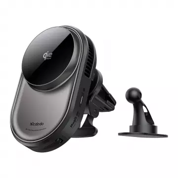 Автотримач Mcdodo [CH-8400] Qi2.2 MagQ Ultra TEC-Cooled Wireless Car Charger 25W [with Fast Car Charger 45W]