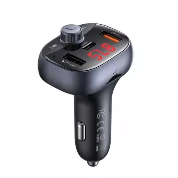 Прикурювач Mcdodo [CC-5950] FM Fast Car Charger 2xUSB+USB-C 3A 72W