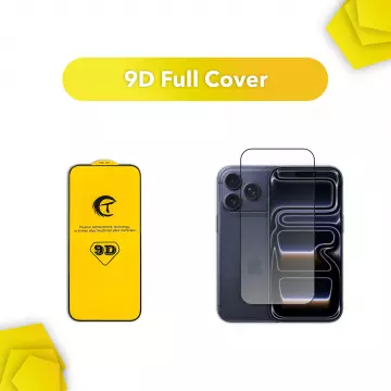 Захисне скло 9D для iPhone 17 Pro Full Cover [без упаковки]