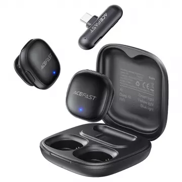 Бездротовий петличний мікрофон ACEFAST [R1] Wireless Magnetic Lavalier Microphones