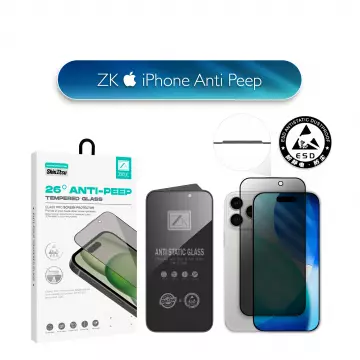 Захисне скло ZK для iPhone 17 Pro Max 2.5D Anti Peep