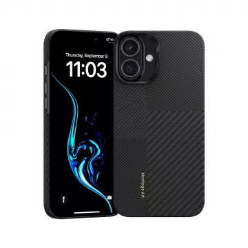 Чохол Benks для iPhone 16 Magnetic ArmorAir Kevlar Montage Series