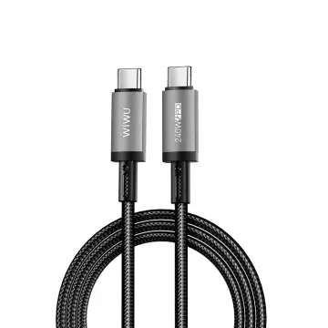 Кабель WIWU [Wi-C058] Titanlink Series USB-C to USB-C 240W 1.5m