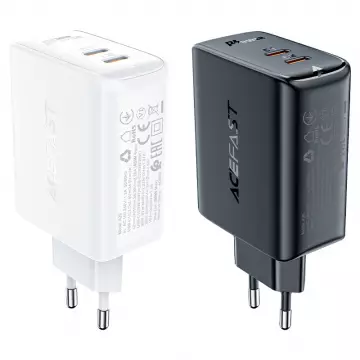 Адаптер ACEFAST [A29] GaN Dual Port Series 2xUSB-C 50W