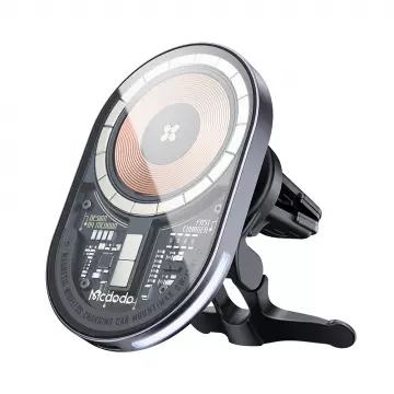 Автотримач Mcdodo [CH-2340] Transparent Wireless Car Charger with MagSafe 15W
