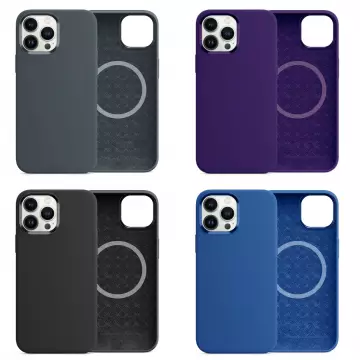 Чохол Comma для iPhone 15 Pro Magnetic Silicone Nature Series