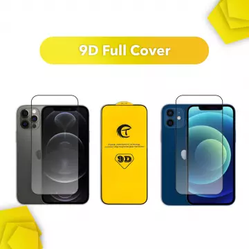 Захисне скло 9D для iPhone 12/12 Pro Full Cover [без упаковки]