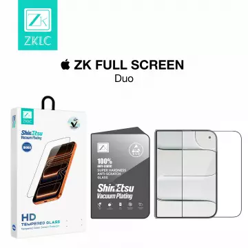 Захисне скло ZK для iPhone Duo 2.5D Full Screen