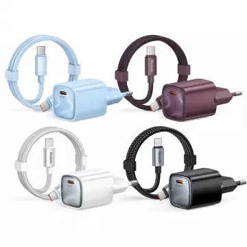 Адаптер Mcdodo [CH-8262] Mini GaN Fast Charger Kit USB-C 65W [with cable USB-C]