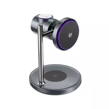 Бездротова Зарядка WIWU [Wi-W041] Qi2.2 Magnetic Wireless Charger 3in1 Series
