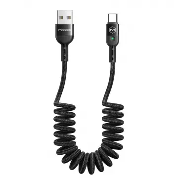 Кабель Mcdodo [CA-6420] Data Coiled Cable USB to USB-C 1.8m