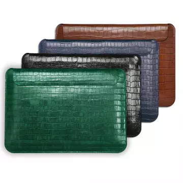 Конверт WIWU для MacBook Pro 16" [2021-2026] Skin Croco Geniunie Leather Sleeve Series