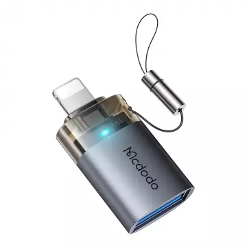 Адаптер Mcdodo [OT-7390] LED USB3.0 to Lightning