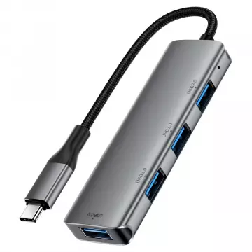 Хаб ACEFAST [J15] Docking Station 4in1 USB-C to 3xUSB3.0
