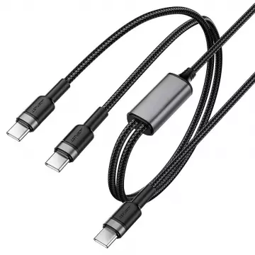 Кабель ACEFAST [C22-02] Charging Data Cable USB-C to 2xUSB-C 100W 1.2m