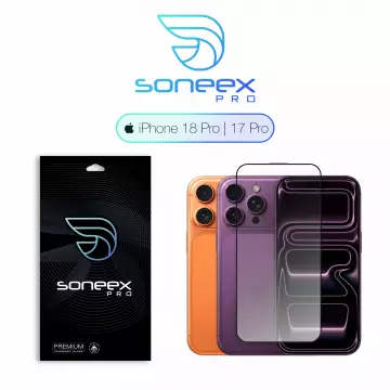 Захисне скло Soneex Pro для iPhone 17 Pro 2.5D Full Screen