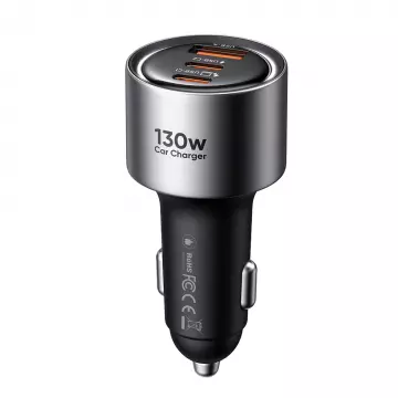 Прикурювач Mcdodo [CC-3190] Gana Fast Car Charger 2xUSB-C+USB 3A 130W
