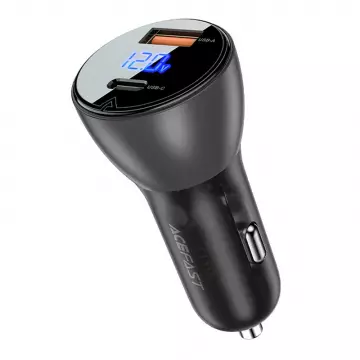 Прикурювач ACEFAST [B6] Digital Display Series PD+QC 3.6A 63W