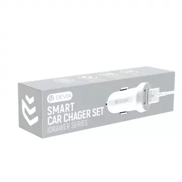 Прикурювач Devia Idrawer Series for Lightning 5V 2xUSB 3.1A