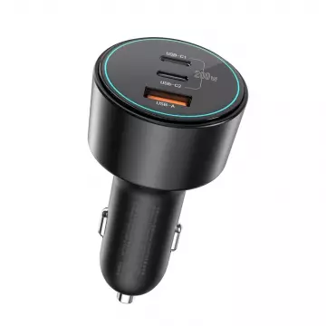 Прикурювач WIWU [Wi-QC026] Exeed Car Charger 2xPD+QC 200W