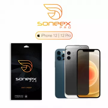 Захисне скло Soneex Pro для iPhone 12/12 Pro 2.5D Anti Peep