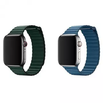 Ремінець Devia для Apple Watch 38/40/41mm Elegant Leather Loop Series