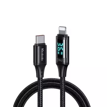 Кабель Mcdodo [CA-1030] Digital Display Data Cable USB-C to Lightning 36W 1.2m