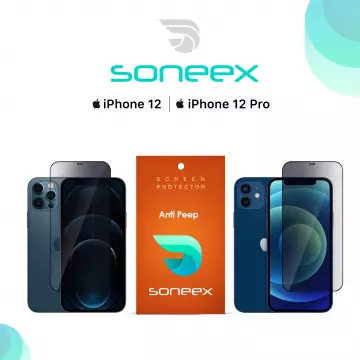 Захисне скло Soneex Pro для iPhone 12/12 Pro 2.5D Anti Peep