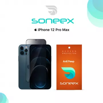 Захисне скло Soneex Pro для iPhone 12 Pro Max 2.5D Anti Peep