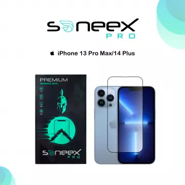 Захисне скло Soneex Pro для iPhone 13 Pro Max/14 Plus Premium 3D Full Screen