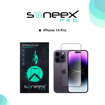 Захисне скло Soneex Pro для iPhone 14 Pro Max Premium 3D Full Screen
