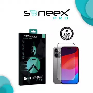 Захисне скло Soneex Pro для iPhone 14 Pro/15 Premium 3D Full Screen