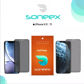 Захисне скло Soneex Pro для iPhone Xr/11 2.5D Anti Peep