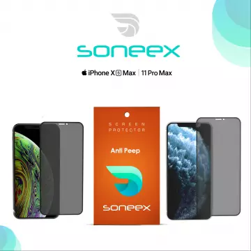 Захисне скло Soneex Pro для iPhone Xs Max/11 Pro Max 2.5D Anti Peep