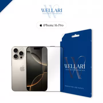 Захисне скло Wellari для iPhone 16 Pro 3D Full Screen