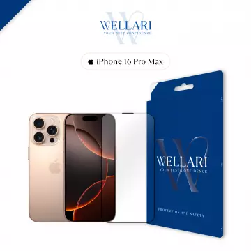 Захисне скло Wellari для iPhone 16 Pro Max 3D Full Screen