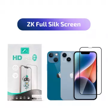 Захисне скло ZK для iPhone 13/13 Pro/14/16e/17e 2.5D Full Screen