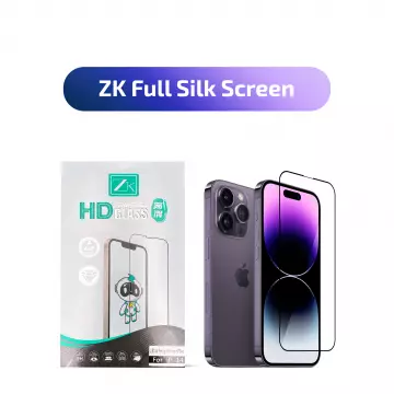 Захисне скло ZK для iPhone 14 Pro 2.5D Full Screen
