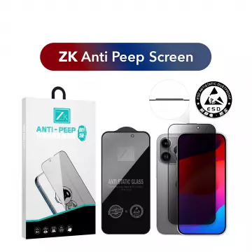 Захисне скло ZK для iPhone 14 Pro/15 2.5D Anti Peep