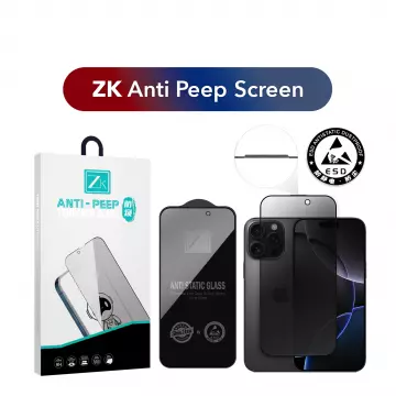 Захисне скло ZK для iPhone 16 Pro 2.5D Anti Peep